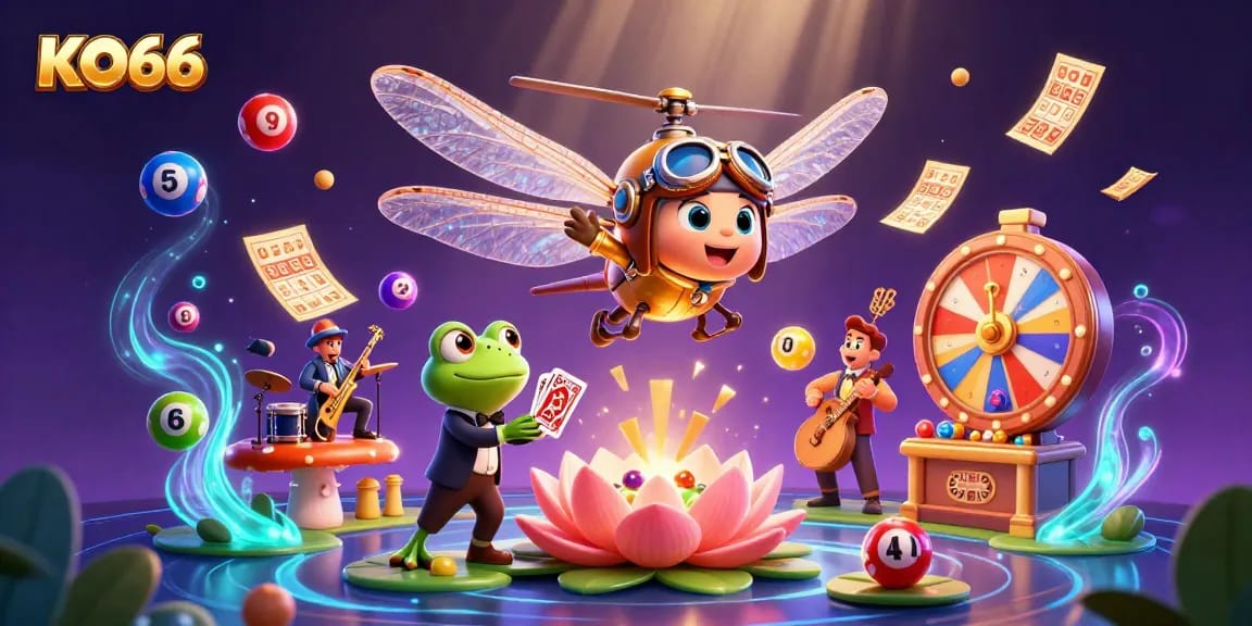 Experience the thrill of KO66 with vibrant casino action and dynamic game elements.