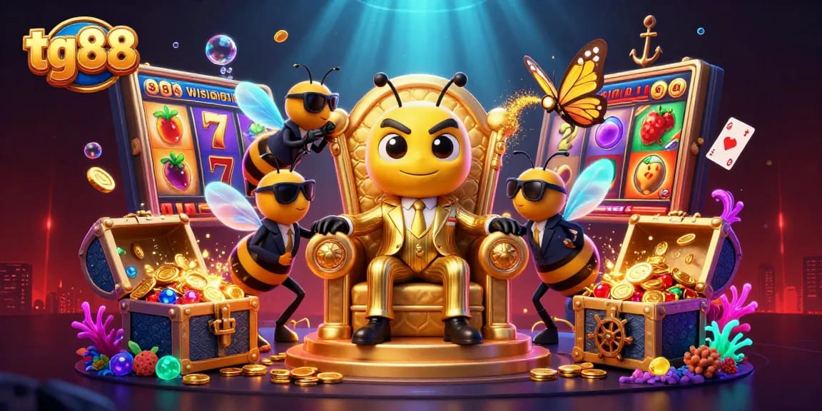 Engage in thrilling casino action at tg88 with vibrant slot game symbols, showcasing excitement in every spin.
