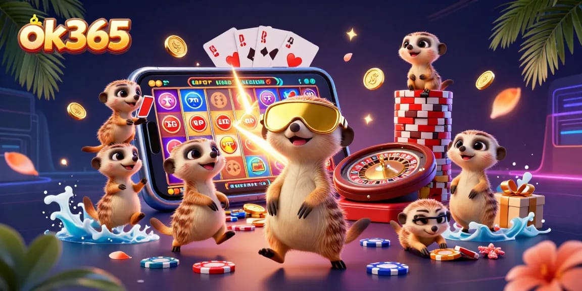 Experience the thrilling games at ok365 with a lively meerkat casino operation and exciting prizes!