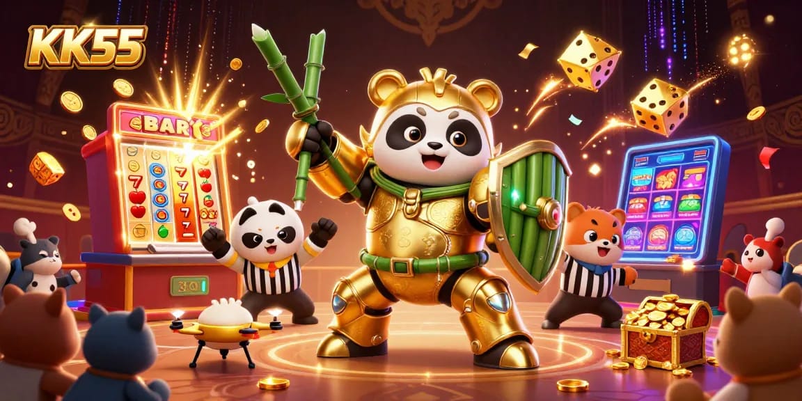 Play exciting games and win big at KK55 with vibrant visuals and dynamic gaming elements.