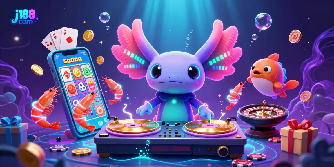 Experience thrilling gameplay at j188 com with vibrant casino elements and lively 3D characters.