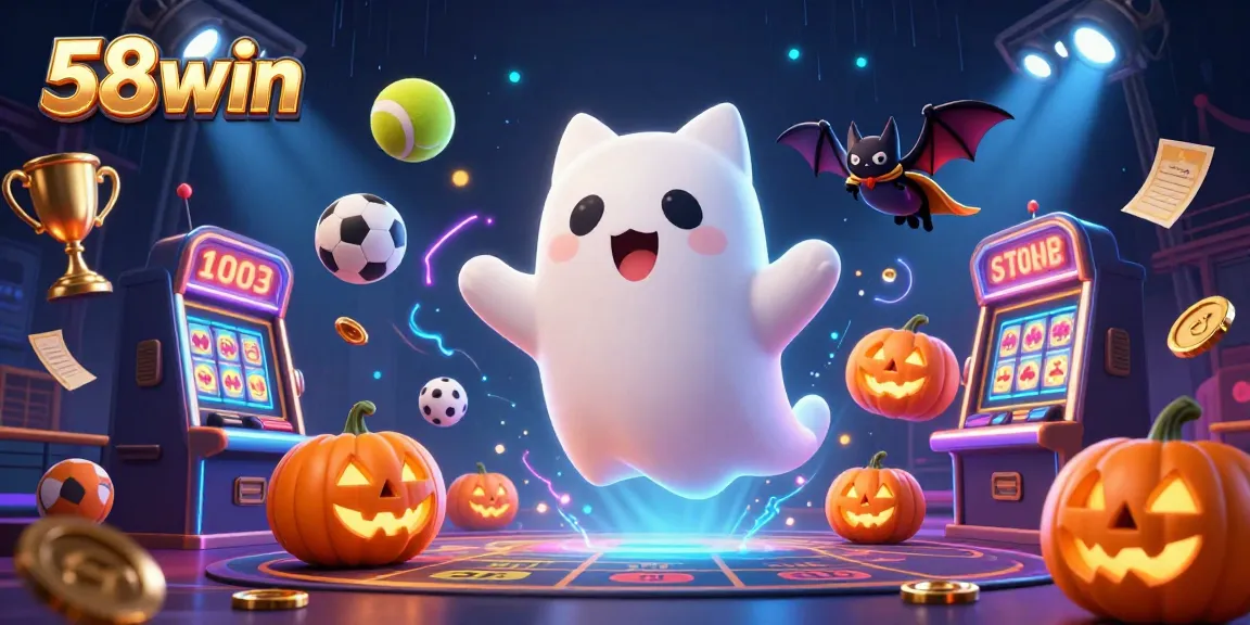 Experience thrilling gaming at 58win with a ghostly twist in a haunted casino adventure.