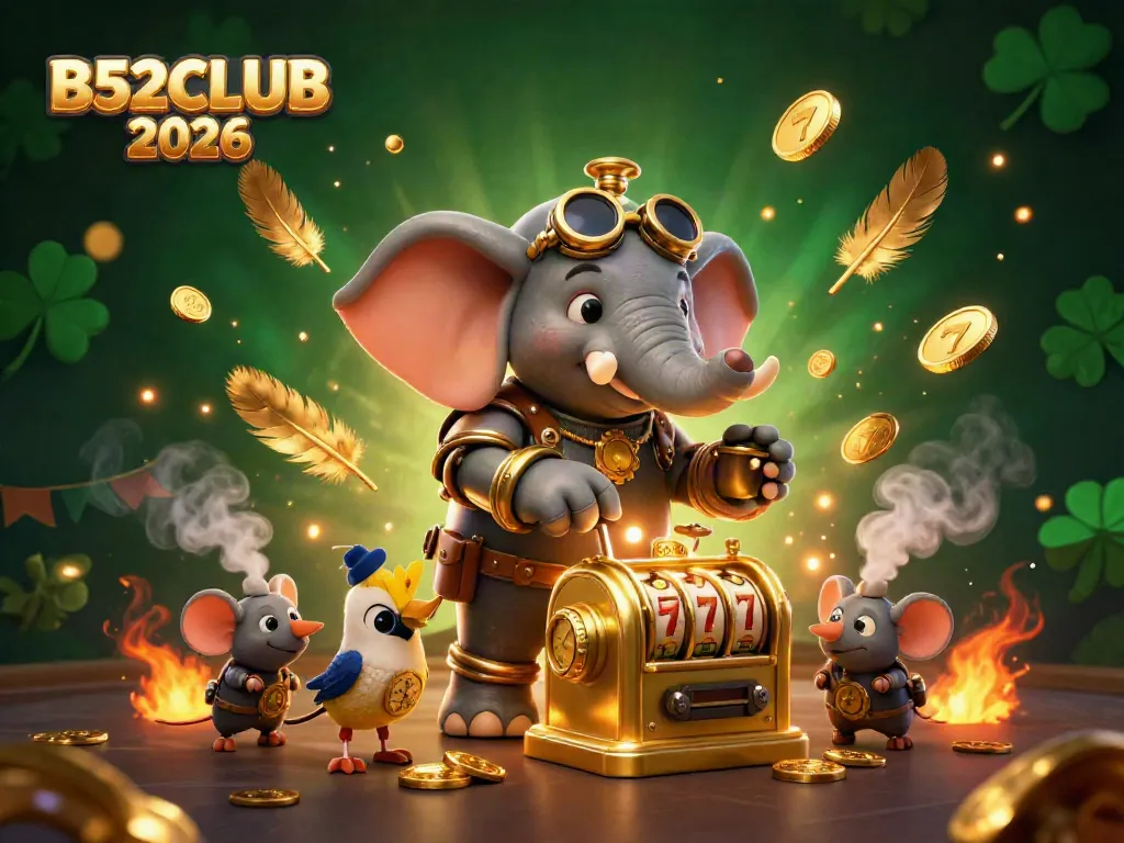Experience thrilling wins at B52CLUB 2026 with energetic slot action and steampunk flair.