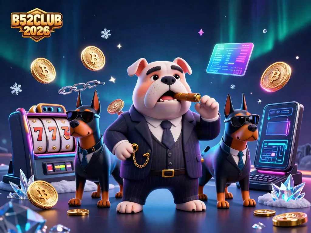 Experience thrilling gameplay with B52CLUB 2026 featuring energetic characters and vibrant casino elements.