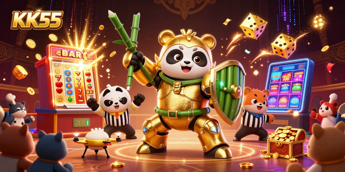 Play exciting games and win big at KK55 with vibrant visuals and dynamic gaming elements.